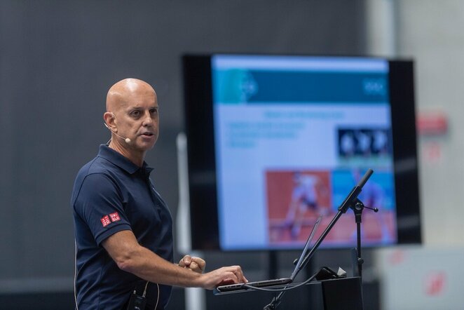 Paskelbta Vilniuje vyksiančios Pasaulinės teniso trenerių konferencijos programa | Sauliaus Čirbos nuotr.