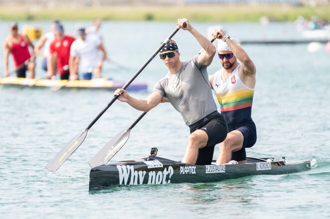 Henrikas Žustautas ir Vadimas Korobovas (canoe.lt nuotr.) | Organizatorių nuotr.