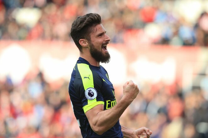 Olivieris Giroud | Scanpix nuotr.