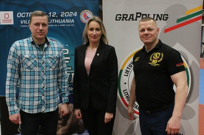 Jubiliejiniame graplingo taurės turnyre K.Smirnovui įteiktas šeštas danas | Organizatorių nuotr.