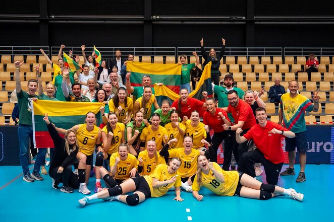Lietuvių ir liuksemburgiečių rungtynės | CEV nuotr.