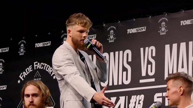 „UTMA 13“ spaudos konferencija | „Stop“ kadras