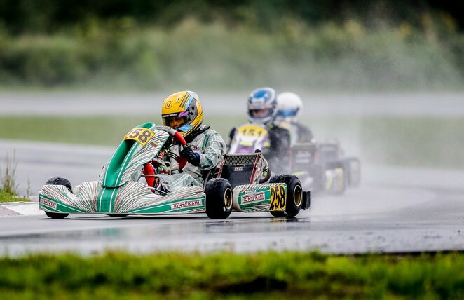 Kartingų lenktynės Rygoje | Organizatorių nuotr.