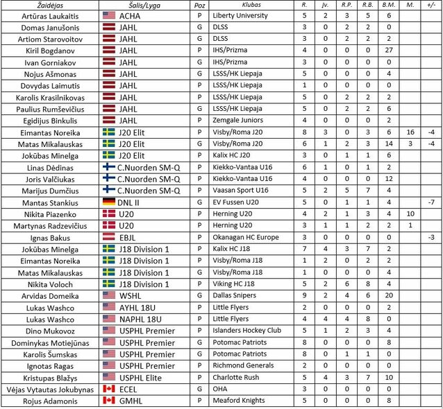 Lietuvos ledo ritulininkai pasaulio lygose | hockey.lt nuotr.