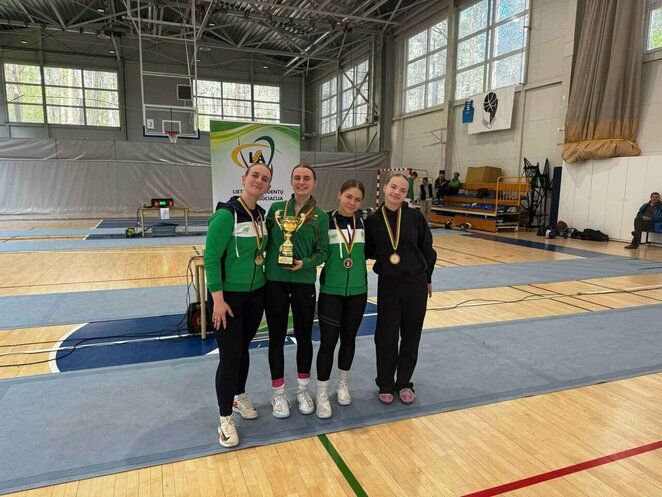U23 varžybų prizininkės | Organizatorių nuotr.