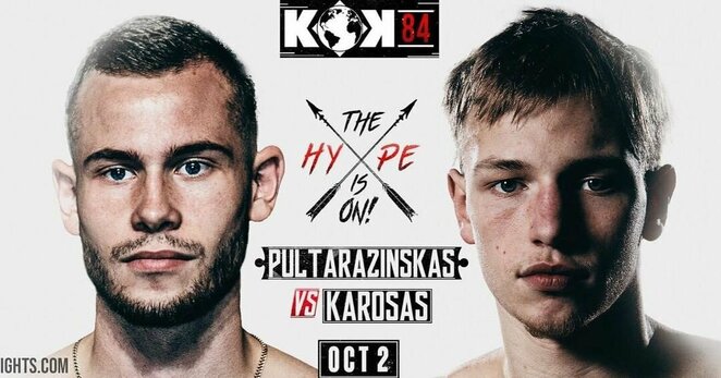 M.Pultaražinskas VS V.Karosas | Organizatorių nuotr.