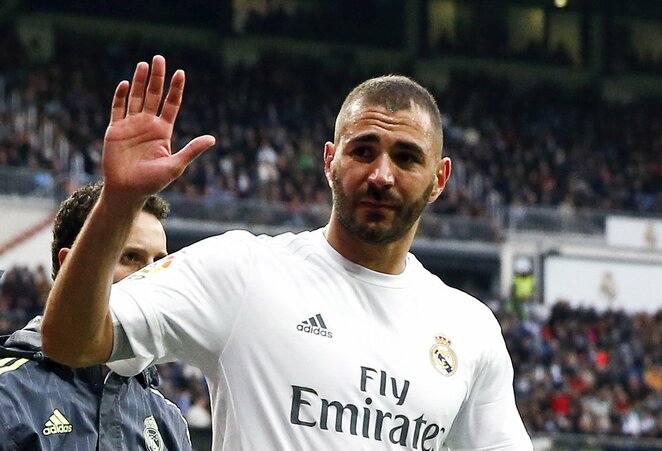 Karimas Benzema | Scanpix nuotr. Karimas Benzema | Scanpix nuotr.