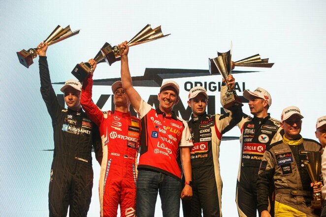„Aurum 1006 km lenktynių“ finišas ir podiumas | Eriko Ovčarenko / BNS foto nuotr.