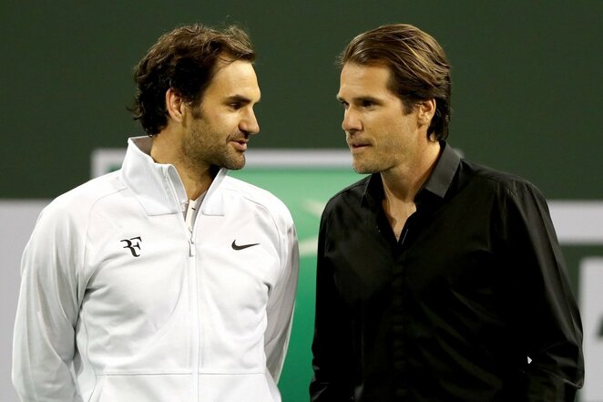 Rogeris Federeris ir Tommy Haasas | Scanpix nuotr.