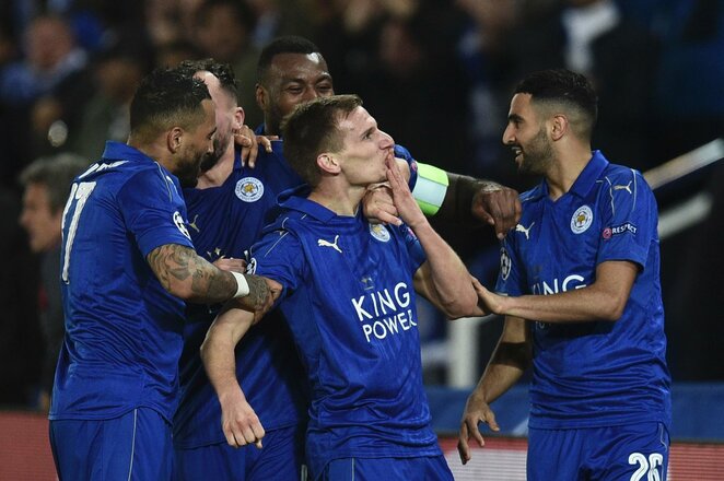 „Leicester“ džiaugiasi | Scanpix nuotr. „Leicester“ džiaugiasi | Scanpix nuotr.