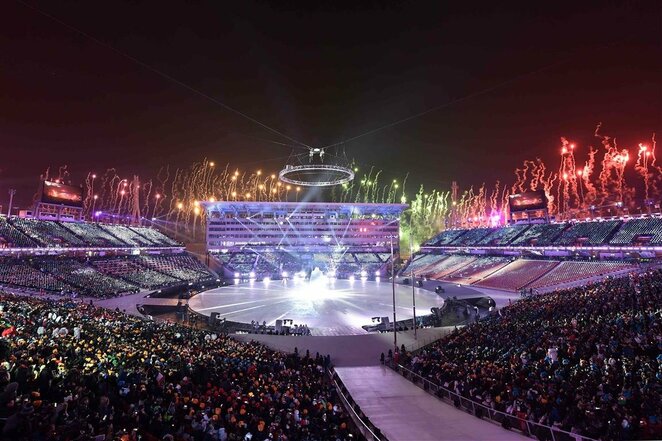 Pjongčango olimpiados atidarymo ceremonija | Scanpix nuotr.