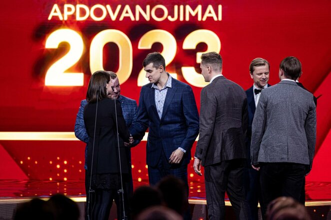 2023 m. Lietuvos sporto apdovanojimai | Pauliaus Peleckio / BNS foto nuotr.