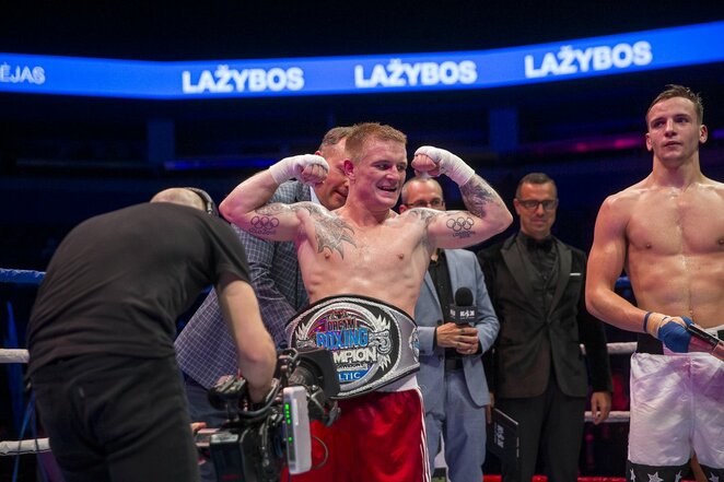 Evaldas Petrauskas (Lietuva) – Semjonas Kamaninas (Estija)  | Roko Lukoševičiaus/BNS Foto nuotr.
