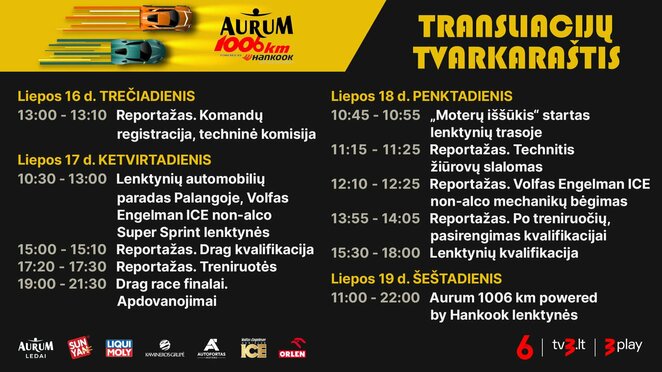 Renginio programa | Organizatorių nuotr.