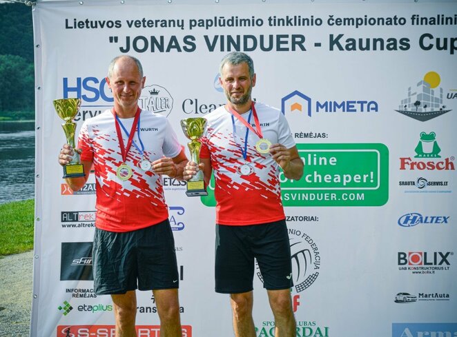 Lietuvos veteranų paplūdimio tinklinio čempionatas | Organizatorių nuotr.