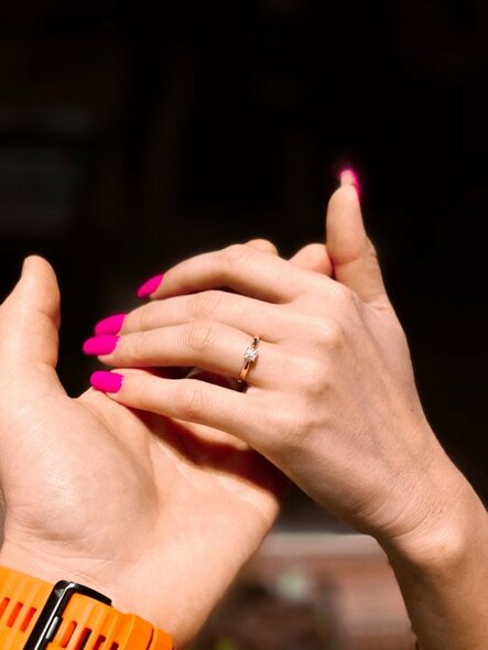 Arnoldas Misiūnas su sužadėtine Inga | asmeninio archyvo nuotr. Arnoldas Misiūnas su sužadėtine Inga | asmeninio archyvo nuotr.