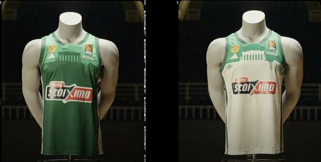 Atėnų Panathinaikos marškinėliai | „Twitter“ nuotr.