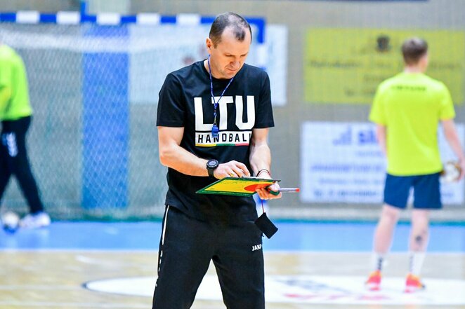 Lietuvos rankinio rinktinės treniruotė | rankinis.lt nuotr. Lietuvos rankinio rinktinės treniruotė | rankinis.lt nuotr.