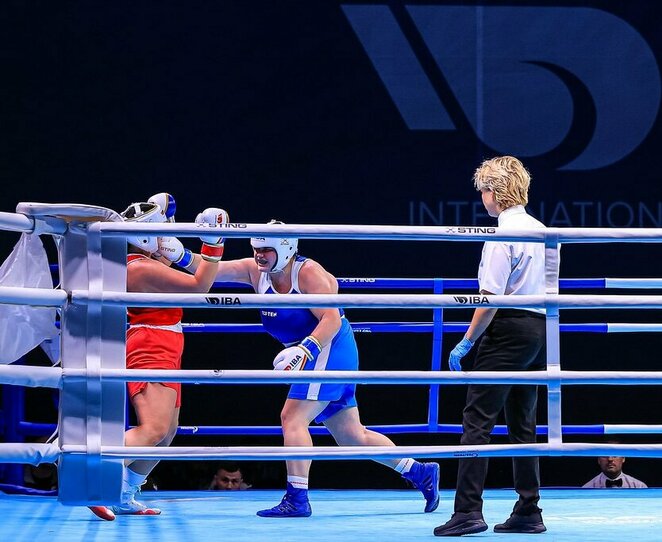 Kamilė Aglinskaitė (Lietuvos bokso federacijos nuotr.) | Organizatorių nuotr. Kamilė Aglinskaitė (Lietuvos bokso federacijos nuotr.) | Organizatorių nuotr.