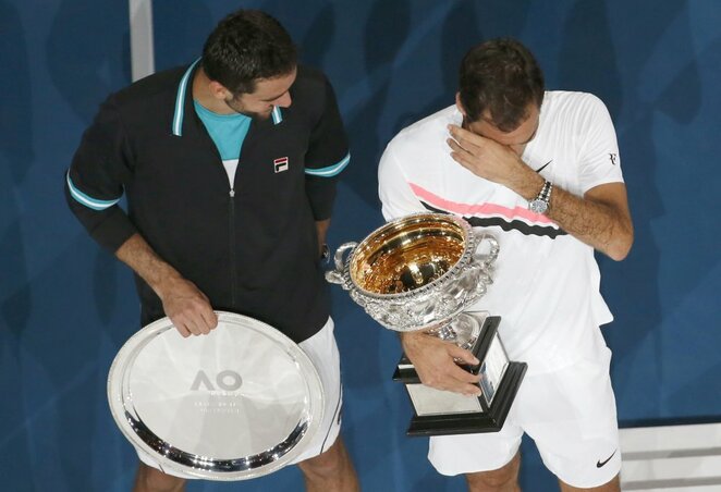 Rogeris Federeris ir Marinas Čiličius | Scanpix nuotr.