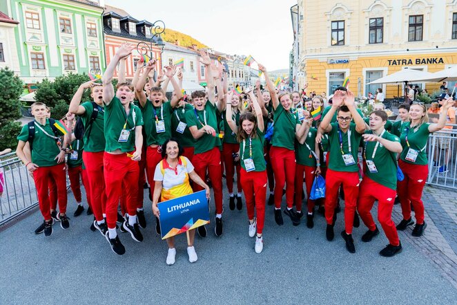 Europos jaunimo olimpinio festivalio atidarymo ceremonija | Kipro Štreimikio nuotr.