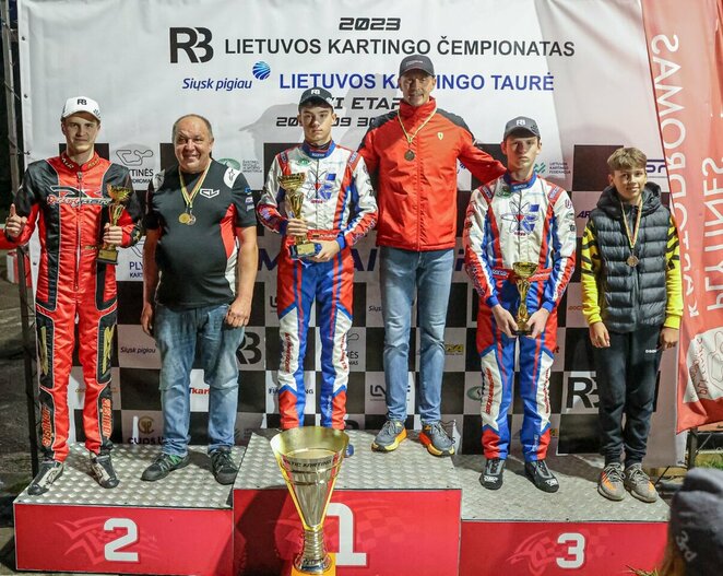 Finalinis RB Lietuvos kartingo čempionato etapas | Luko Bartkaus nuotr.