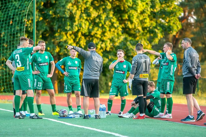 Lietuvos mažojo futbolo rinktinė | Evaldo Šemioto nuotr.