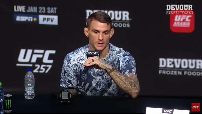 Dustinas Poirier |  Photo from Youtube.com