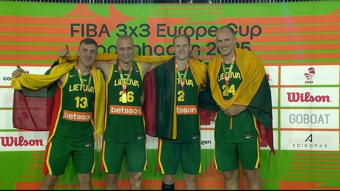 Lietuvos 3x3 krepšinio rinktinė | „Stop“ kadras