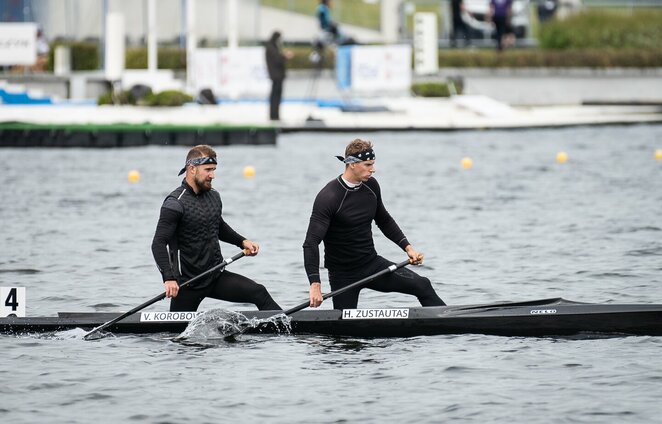 Henrikas Žustautas ir Vadimas Korobovas l Manto Stankevičiaus nuotr. Henrikas Žustautas ir Vadimas Korobovas l Manto Stankevičiaus nuotr.