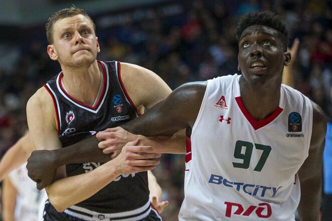 E.Bendžius ir J.O'Bryantas/Roko Lukoševičiaus/BNS Foto nuotr. E.Bendžius ir J.O'Bryantas/Roko Lukoševičiaus/BNS Foto nuotr.