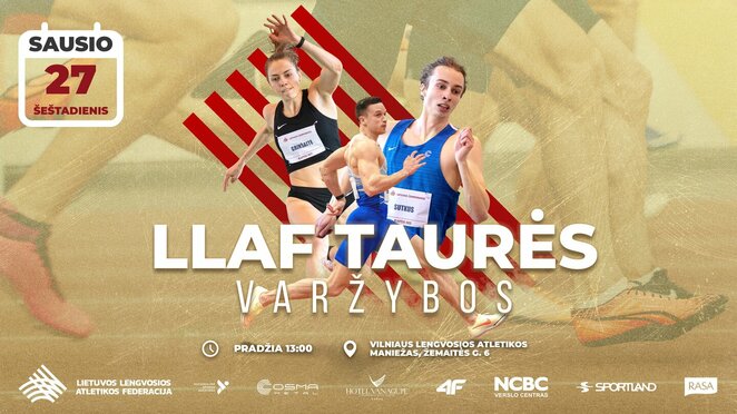 LLAF taurės varžybų plakatas | Organizatorių nuotr.