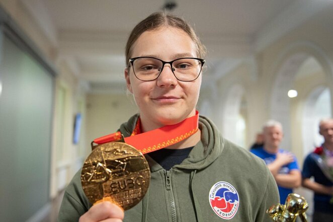 Gabrielė Stonkutė (Lietuvos bokso federacijos nuotr.) | Organizatorių nuotr. Gabrielė Stonkutė (Lietuvos bokso federacijos nuotr.) | Organizatorių nuotr.