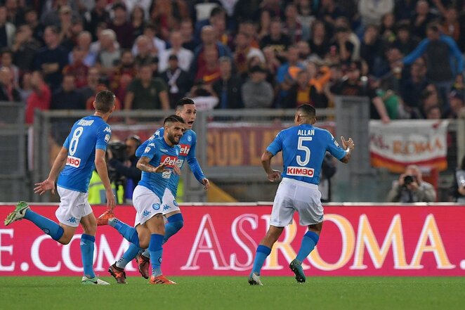 Italijos „Serie A“: „Roma“ - „Napoli“ (2017.10.14) | Scanpix nuotr.