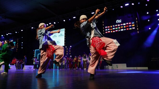 Lietuvos šokėjai – pasaulio „IDO Hip Hop“ ir „Popping“ vicečempionai bei finalininkai | Organizatorių nuotr.