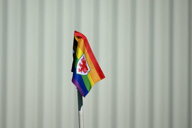Velso iškelta vėliava | Scanpix nuotr. Velso iškelta vėliava | Scanpix nuotr.