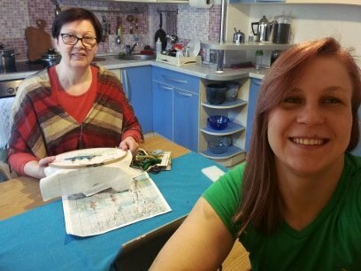 Julija Stoliareko su mama | asmeninio archyvo nuotr.