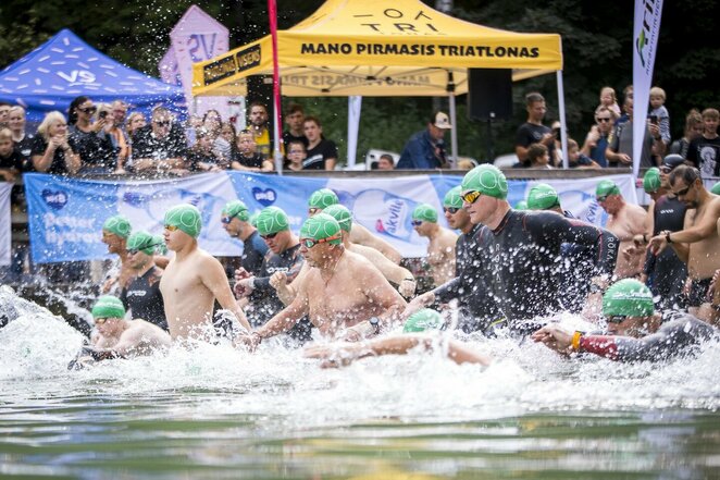 Vilniaus plaukimo maratonas | Roko Lukoševičiaus nuotr.