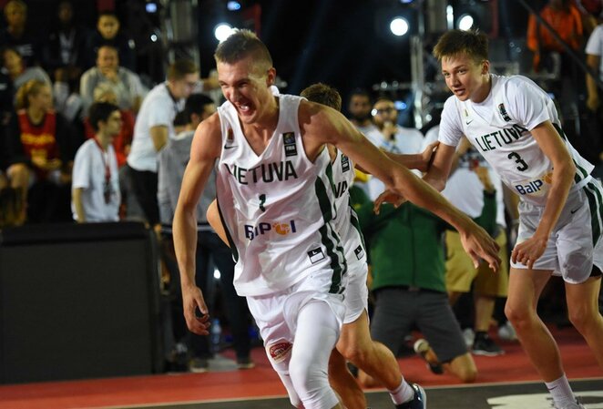 Lietuvos jaunių 3x3 krepšinio rinktinė | FIBA nuotr.