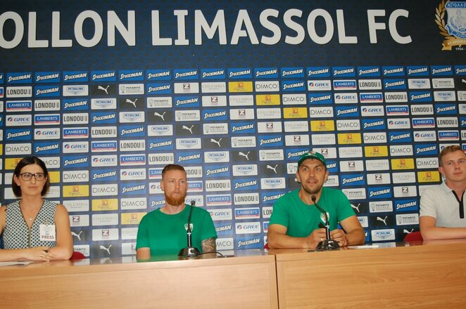 „Kauno Žalgirio“ spaudos konferencija | R.Stankevičiūtės nuotr. „Kauno Žalgirio“ spaudos konferencija | R.Stankevičiūtės nuotr.