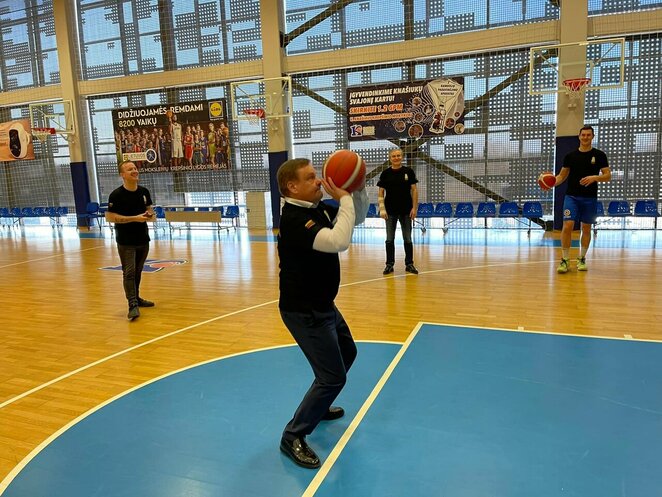 Klaipėdoje – krepšinio rinktinės kovos, žalieji konteineriai ir masė krepšinio šimtmečio renginių | Organizatorių nuotr.