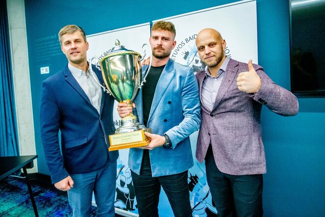 Geriausiu Lietuvos baidarininku pirmą kartą karjeroje išrinktas Andrejus Olijnikas | Evaldo Šemioto nuotr.