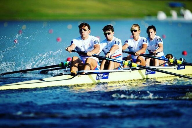 Giedrė Rakauskaitė (antra iš dešinės) | asmeninio archyvo nuotr. Giedrė Rakauskaitė (antra iš dešinės) | asmeninio archyvo nuotr.