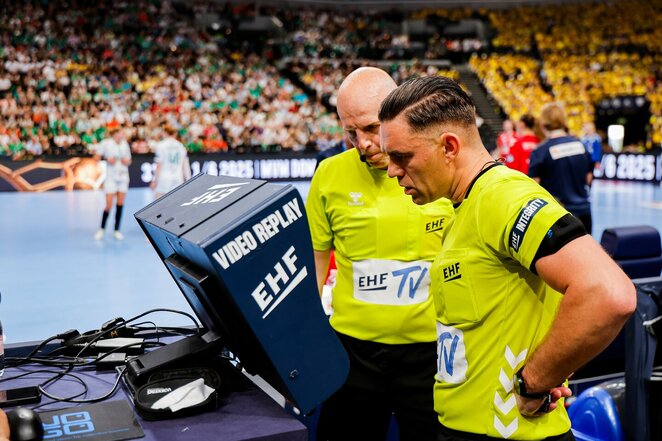 Tomas Barysas ir Povilas Petrušis (EHF nuotr.) | Organizatorių nuotr.