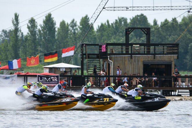 Vandens motociklų lenktynės | Organizatorių nuotr.