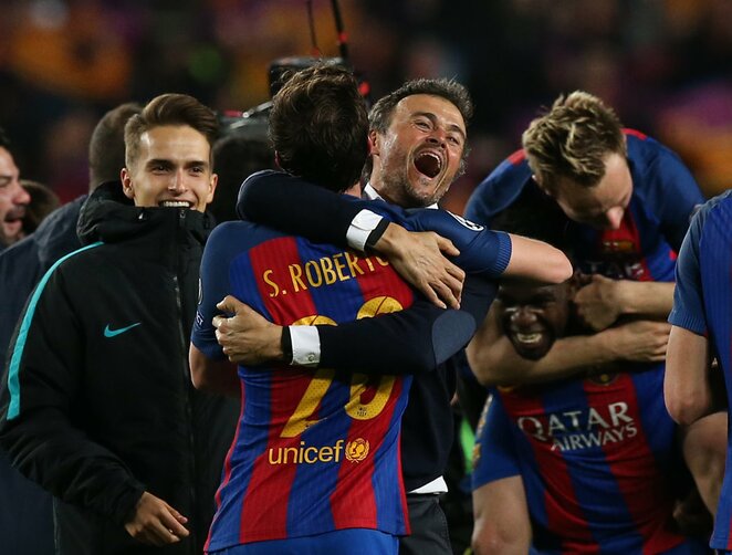 „Barcelona“ triumfo akimirka | Scanpix nuotr.