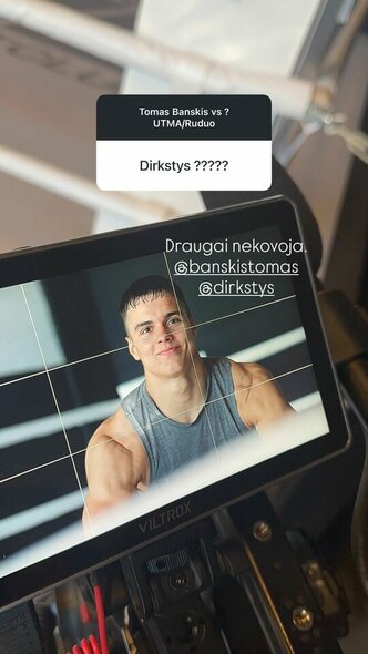 Ąžuolo Zubės atsakymas | Instagram.com nuotr