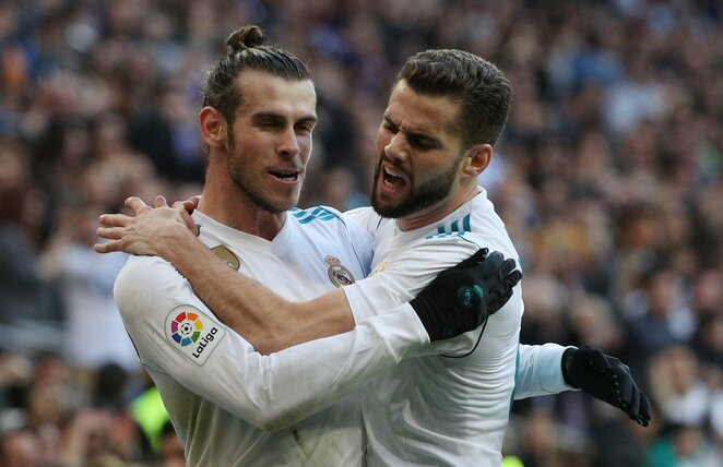 Garethas Bale'as ir Nacho | Scanpix nuotr.