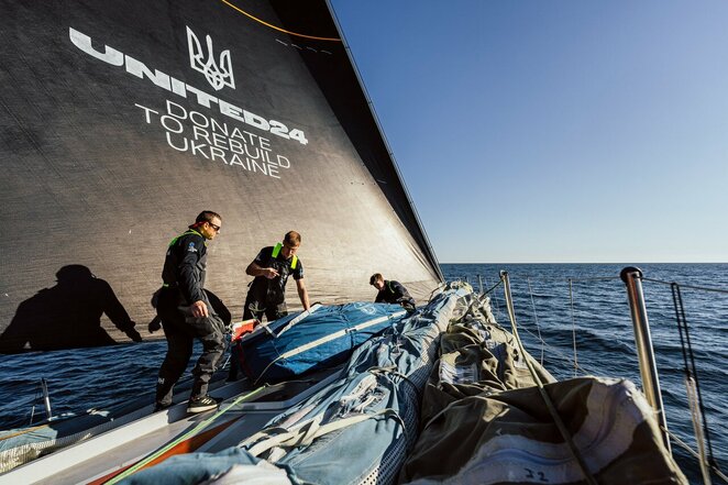 Lietuvos „Ambersail 2“ komanda pradeda kovą „The Ocean Race“ varžybose | Domo Rimeikos nuotr.