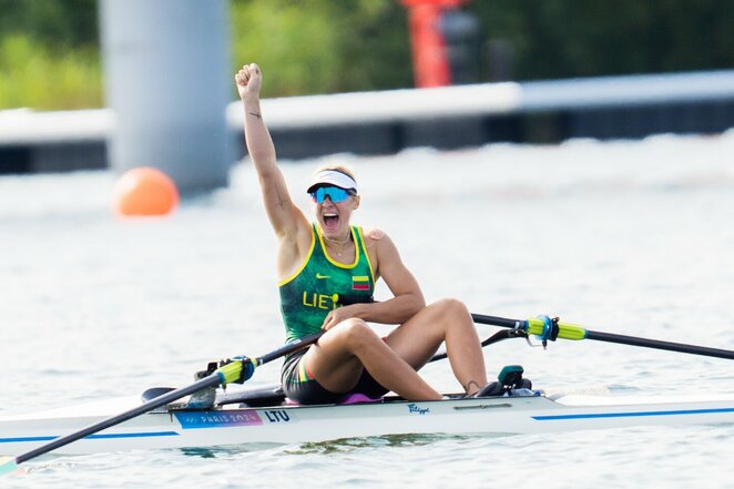 Viktorija Senkutė olimpiniame finale | Kipro Štreimikio/LTOK nuotr.